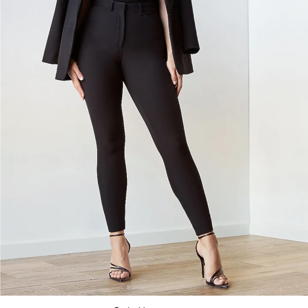 Curvy High Waisted Supersoft Twill Skinny Pant